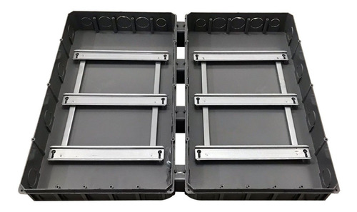Quadro Distribuição 72 Disjuntores Embutir Branco