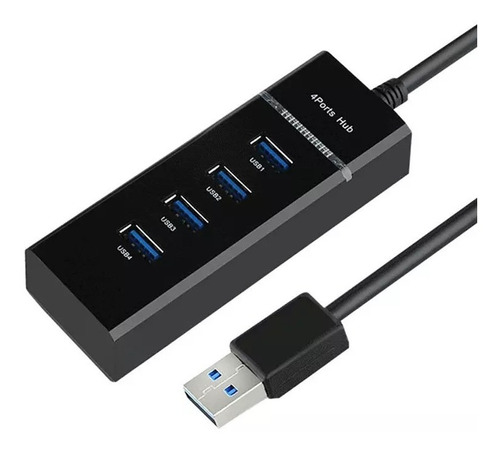 Adaptador Usb 3.0 De 4 Puertos Tipo C