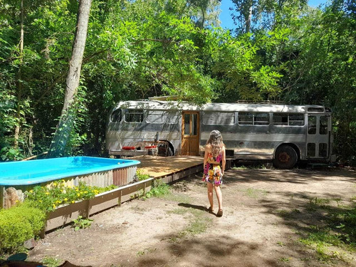 Imagen 1 de 15 de Alquilo Cabaña Tigre Glamping Bus Llegas En Auto Feriado