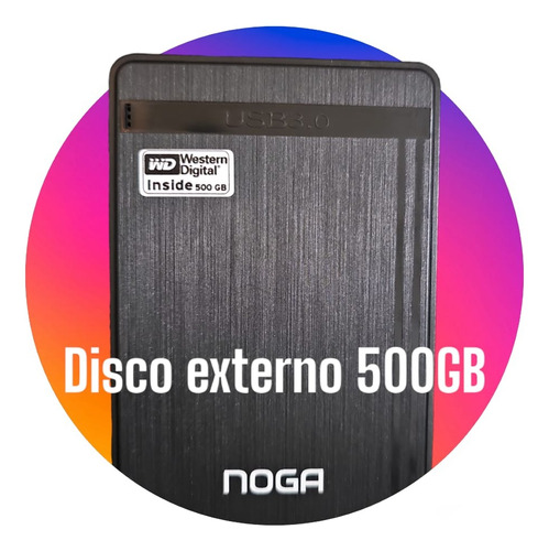 Disco Duro Portátil 500gb