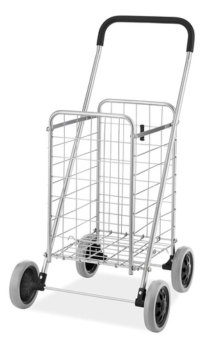 Whitmor Carrito De Compras De Utilidad, Diseño Plegable Color Standart Pack