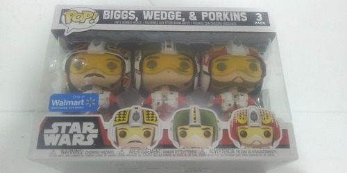 Figura De Acción Biggs, Wedge & Porkins Pop De Funko