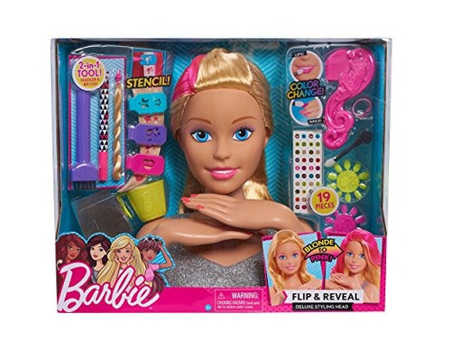 Simplemente Juega La Cabeza De Barbie Deluxe Styling - Muñec