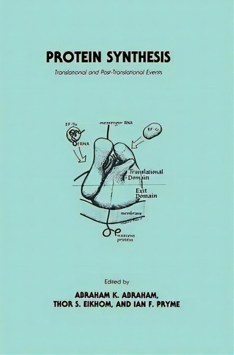 Protein Synthesis : Translational And Post-translational Events, De Abraham K. Abraham. Editorial Humana Press Inc., Tapa Dura En Inglés