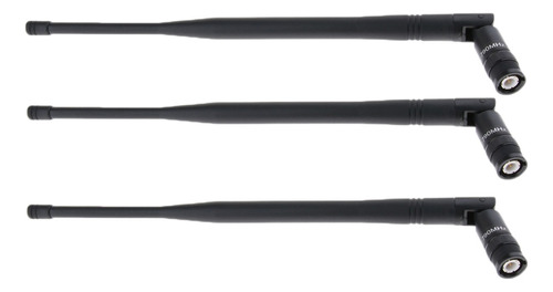 3pcs Plástico Bnc Micrófono De Mano Mic Micrófono Antena