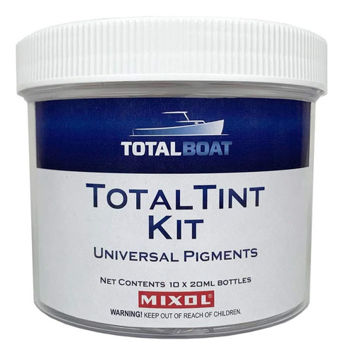 Totalboat Totaltint Universal Liquid Mixol Pigments Kit (10
