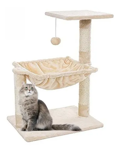 Gimnasio para gatos con hamaca clearance