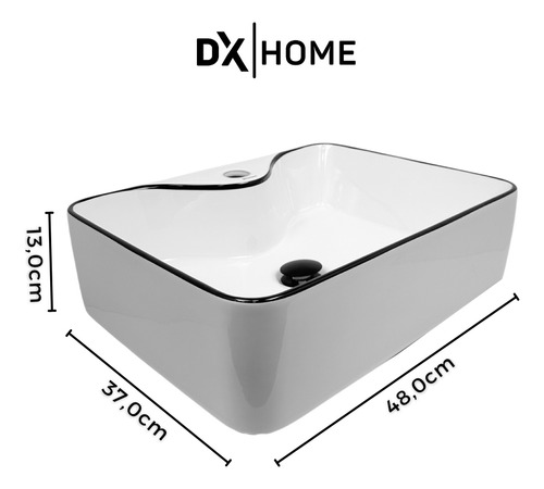 Cuba Pia De Sobrepor Banheiro Porcelana Lavabo Cod00