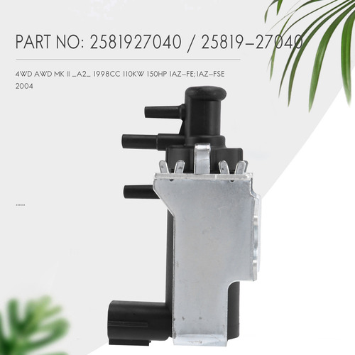Válvula De Vacío Solenoide Con Sensor De Presión Turbo De Pi