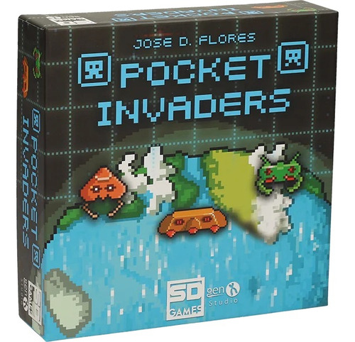 Pocket Invaders Estrategia Y Batalla Juego De Mesa Sd Games
