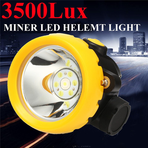 Nueva Linterna Minera Inalámbrica Con Luz Led 1w 3500lux