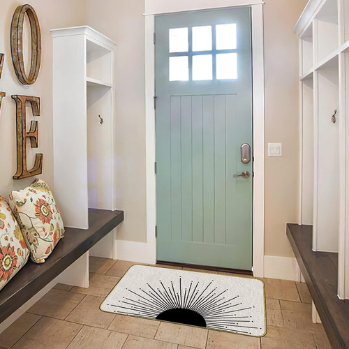 Mingnei Tapete Bohemio Para Puerta De Entrada Del Hogar, Dis