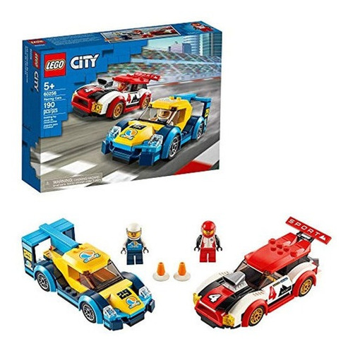 Lego City Racing Cars Juguete Para Niños 190 Piezas