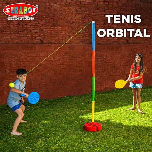 Tenis Orbital + Accesorio De Basquet Pelota Basket Serabot