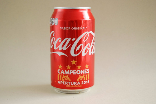 Lata De Coca Cola Tigres Campeón Apertura 2016 