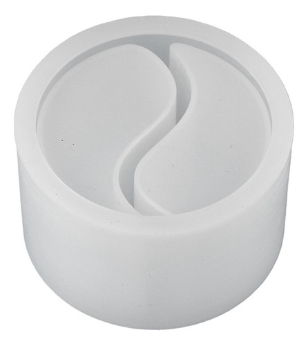 Molde De Silicona Concrete Taichi Candle Cup Diy Yinyang Gyp