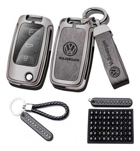 Funda Protector Llave Para Vw Jetta A4 Clásico Mk6 Vento
