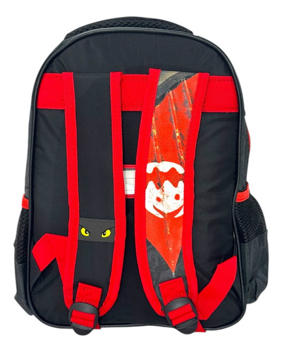 Mochila Como Entrenar Dragon Original Fotorama Kinder Negro Lisa