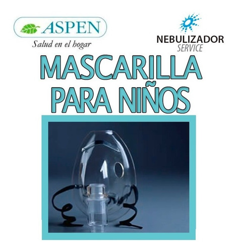 Mascarilla Para Niños Para Nebulizadores Aspen