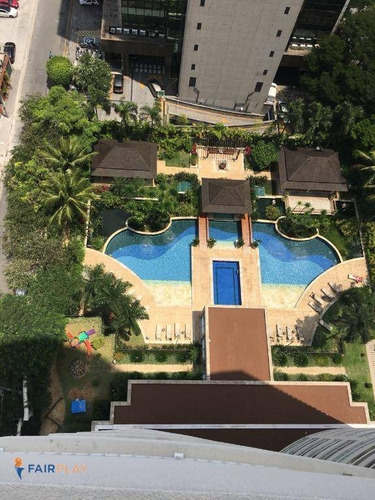 Apartamento No Brooklin, Ao Lado Da Berrini, 75m De Area Útil, 2 Dormitórios E 2 Vagas De Garagem - Ap3324