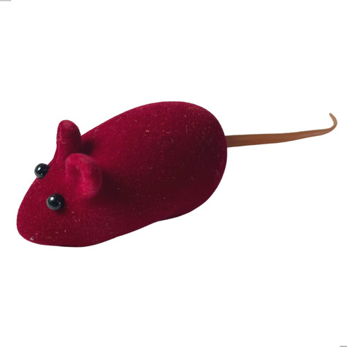 Ratinho Colorido Rato Com Apito Para Gato Gatos Pet Brincar