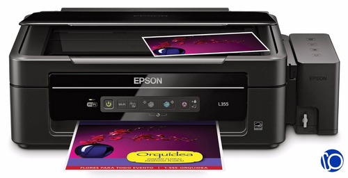 Impresora Epson L355 Multifuncional Wifi Tinta Continua Orig