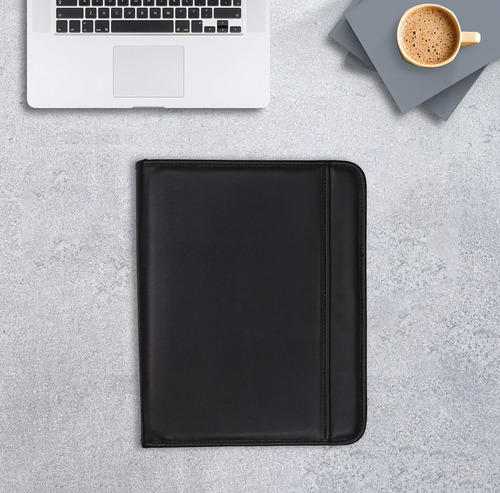 Padfolio Profesional Con Cierre Seguro Funda Para Tableta