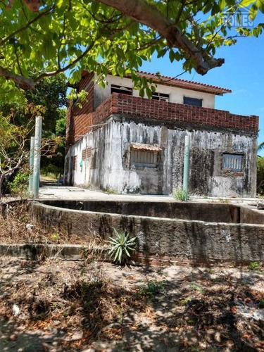 Imagem 2 de 19 de Vende Um Terreno Com Uma Construção Em Andamento Proximo A Praia - 24761