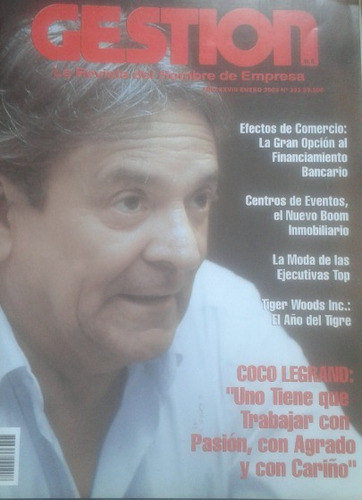 Revista Gestión Enero 2003 / N 333 / Coco Legrand