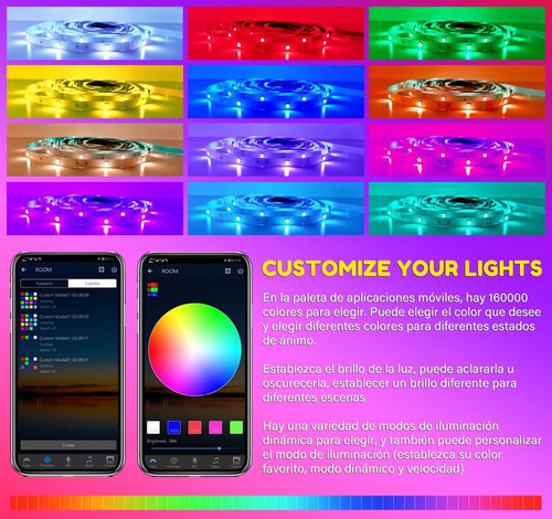 Tiras Luces Led 15m Alexa Led Rgb Luces Led Alexa Magic Home