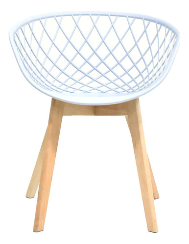 Silla De Diseño Alma Gris Bonno Color de la estructura de la silla Marrón claro