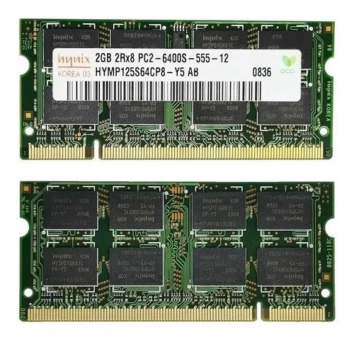 Memoria Ram Ddr2 2gb Laptop