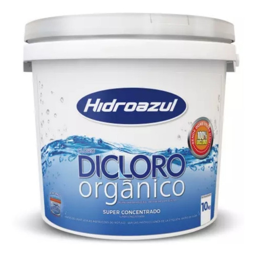 Dicloro Organico 10kg Hidroazul