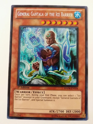 General Gantala Of The Ice Barrier - Secret Rare        Ha04