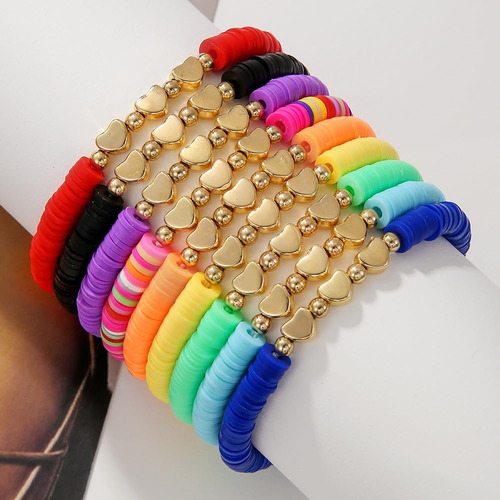 Braceletas Preppy De Joyería Hechas Para Mujer
