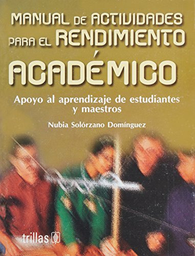 Libro Rendimiento Académico Manual De Actividades Para El De