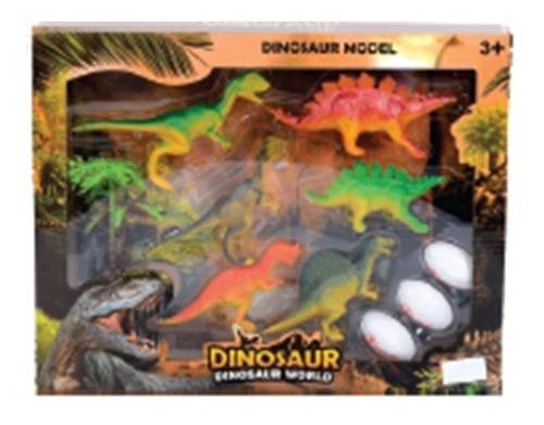 Dinosaurios X 6  Caja