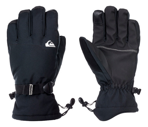 Guantes Quiksilver Mission Snowboard Ski True Black Hombre 