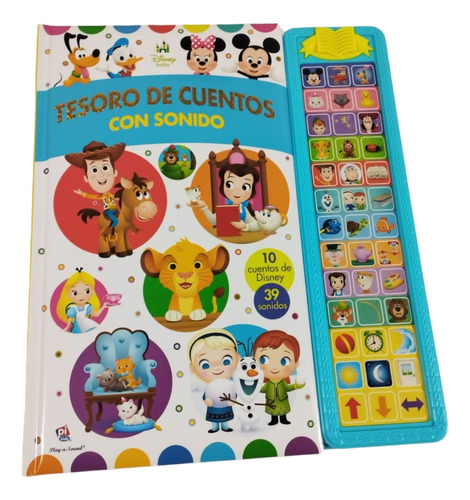 Tesoro De Cuentos Con 39 Sonidos - Disney Baby -eurosurbooks