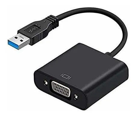 zrshygs Adaptador USB a VGA 1080P Cable convertidor de Tarjeta gr/áfica de Video con m/últiples Pantallas