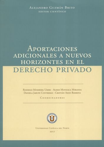 Libro Aportaciones Adicionales A Nuevos Horizontes En El De