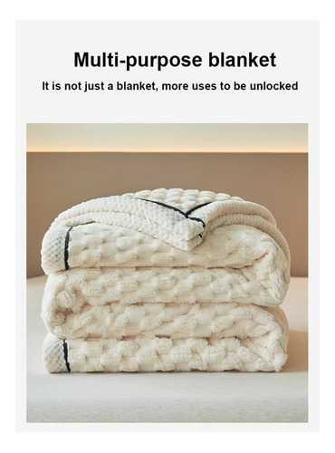 L Cobertor De Soneca Duplo Milk Velvet Cobertor