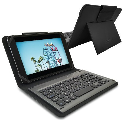 Puregear Folio Universal Para Tablet Teclado Bluetooth 7-8 