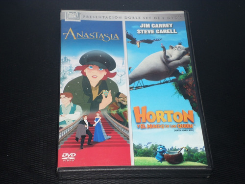 Anastasia Version 1997/horton Y El Mundo De Los Quien-2 Dvds