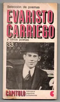 Comprar Evaristo Carriego Y Otros Poetas S