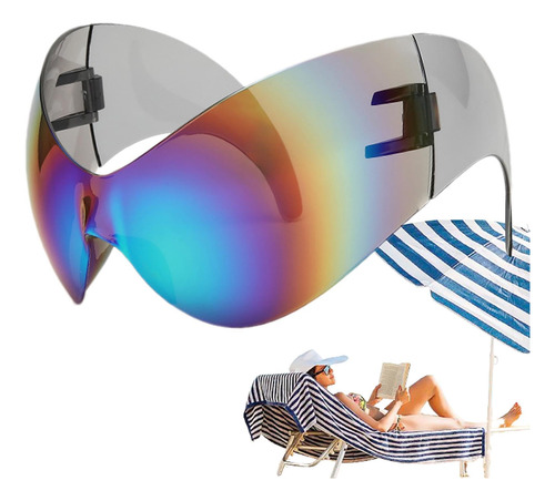 Gafas Hombre,gafas | Gafas De Sol Futuristas Sin Montura