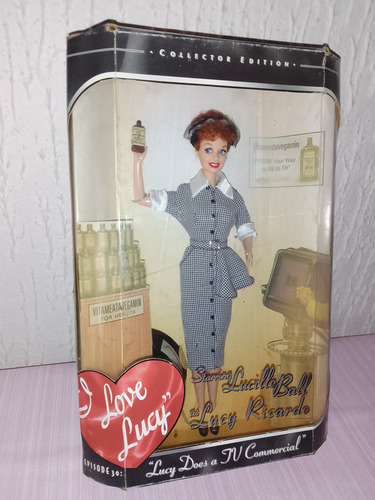 Barbie I Love Lucy Tv Comercial Lucille Ball Episodio 30 (Usado)