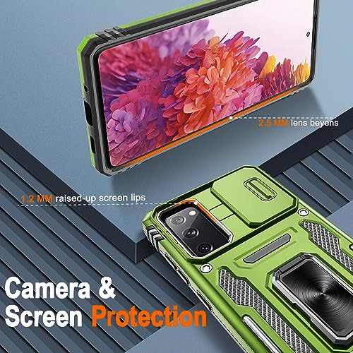 Funda Para Galaxy S20 Fe 5g Olive Verde Plastico Tpu