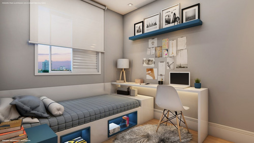 Imagem 9 de 9 de Apartamento 2 Dormitórios Com Varanda A 100mts Da Estação
