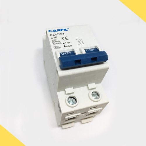 Imagen 1 de 5 de Llave Termica Bipolar